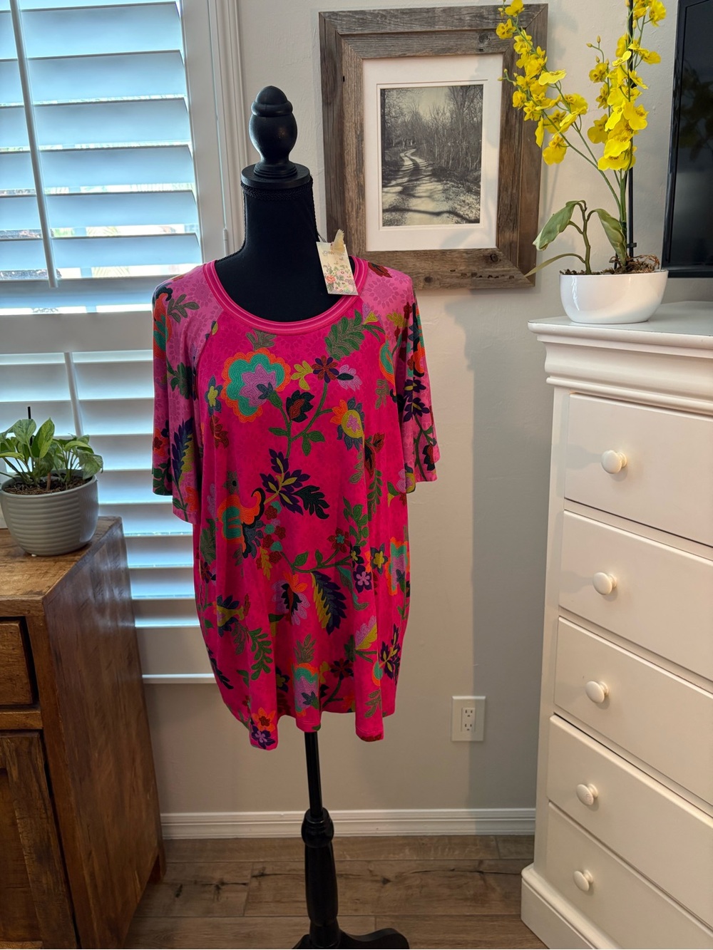 JOHNNY WAS NWT THE JANIE FAVORITE FLUTTER RAGLAN SLEEVE-VERN, 1X